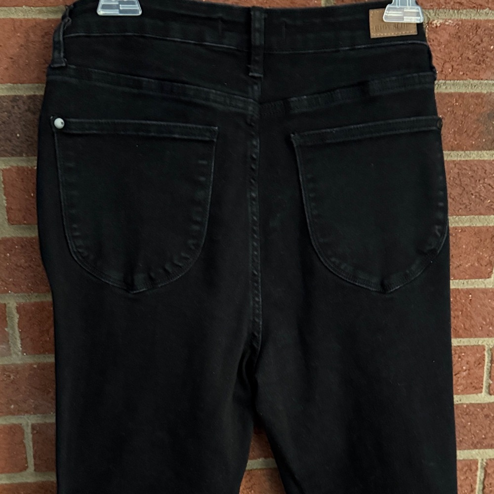 Judy Blue Los Angeles Skinny Dark Black Jeans - Picture 7 of 10